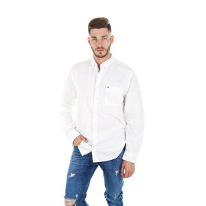 Tommy Hilfiger pánská bílá košile Oxford - L (100)
